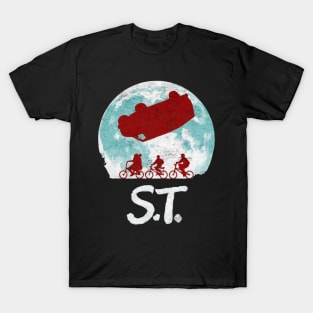 Bike Stranger Things Parody T-Shirt